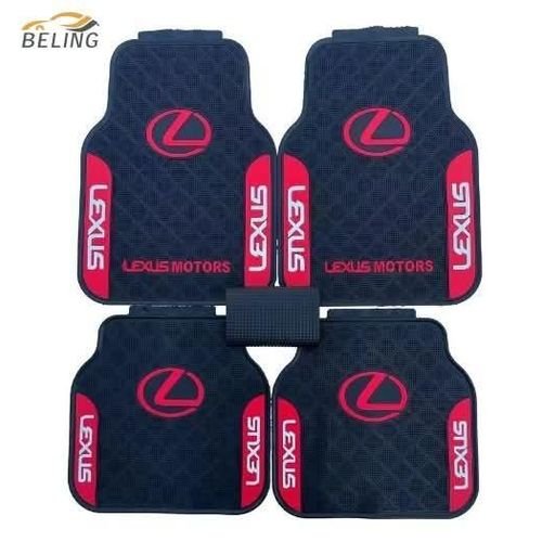 Branded Rubber Foot Mat for Lexus - Perfect Fit for Five-Seater Models